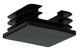 Mack 1047749 - insteekdop kunstsstof zwart 30 x 30 mm 4 st pcs | 6 stuks
