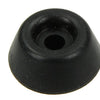 Mack 1047662 - stootdop rubber + schroef zwart ø 22 mm 4 st pcs | 6 stuks