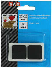 Mack 1047668 - antislipstrip zelfklevend zwart 25 x 25 mm 6 st pcs | 12 stuks - afbeelding 2