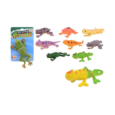 Johntoy john toy kleur veranderend reptiel 12cm
