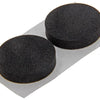 Mack 1047670 - rubberstrip zelfklevend zwart ø 25 mm 6 st pcs | 12 stuks