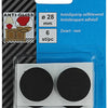 Mack 1047671 - antislipstrip zelfklevend zwart ø 28 mm 6 st pcs | 12 stuks