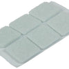 Mack 1047727 - viltpastille zelfklevend wit 19 x 19 mm 18 st pcs | 12 stuks