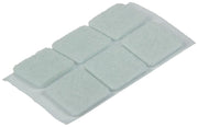 Mack 1047727 - viltpastille zelfklevend wit 19 x 19 mm 18 st pcs | 12 stuks - afbeelding 1
