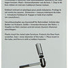 Mack 1047728 - insteekdop kunstsstof zwart 20 x 20 mm 4 st pcs | 6 stuks
