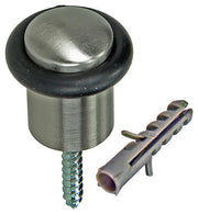 Mack 1047631 - deurstop cilindermodel inox look ø 20h30 mm 1 st pc | 6 stuks - afbeelding 1