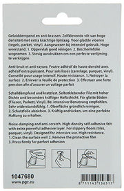Mack 1047680 - viltpastille zelfklevend bruin ø 22 mm 12 st pcs | 12 stuks - afbeelding 3