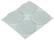 Mack 1047685 - viltpastille zelfklevend wit ø 25 mm 12 st pcs | 12 stuks - afbeelding 1