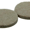 Mack 1047687 - super-vilt zelfklevend beige ø 38 mm 4 st pcs | 12 stuks