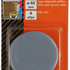 Mack 1047733 - super glijpastille zelfklevendgrijs ø 60 mm 4 st pcs | 6 stuks