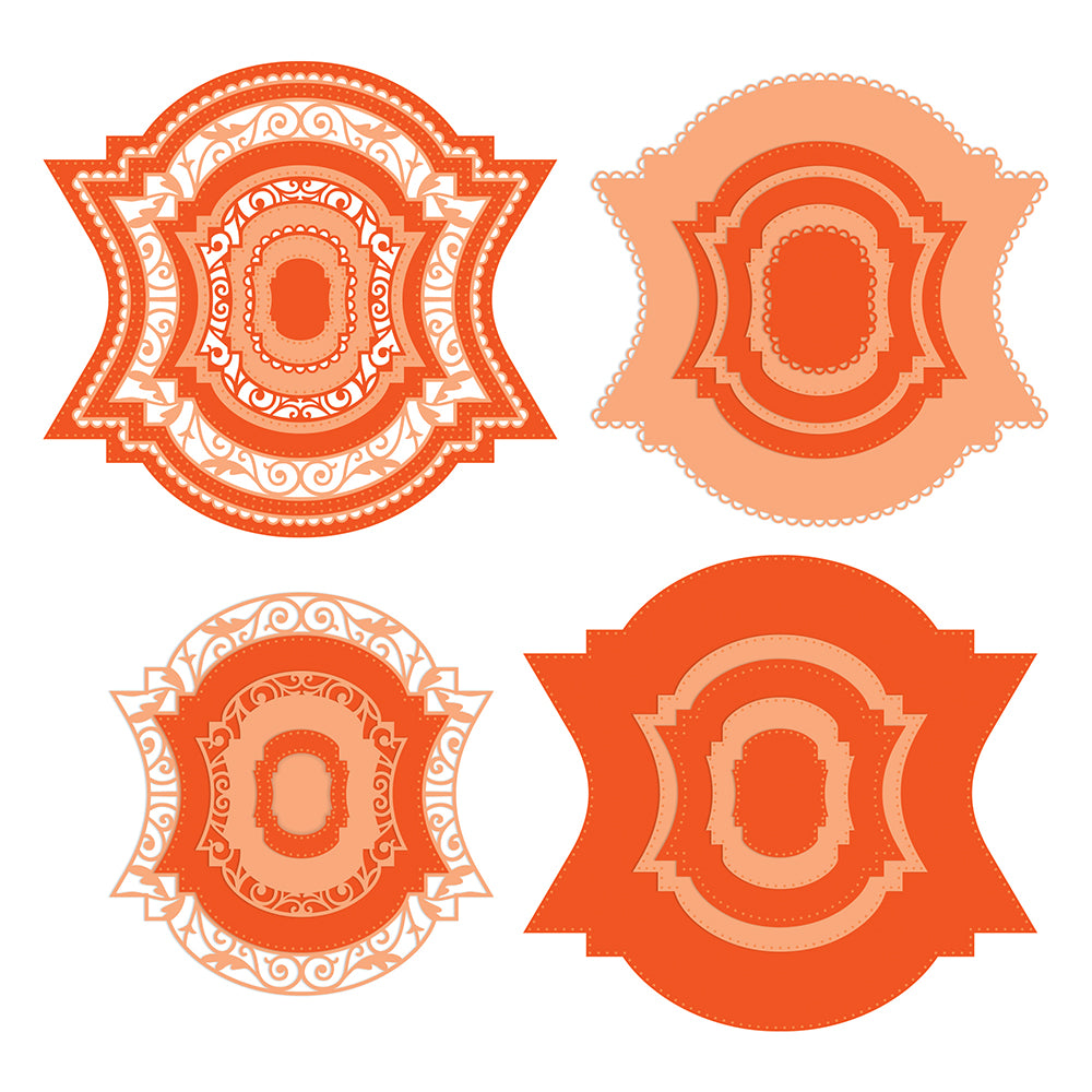 Tonic studios • layering die set classical curved