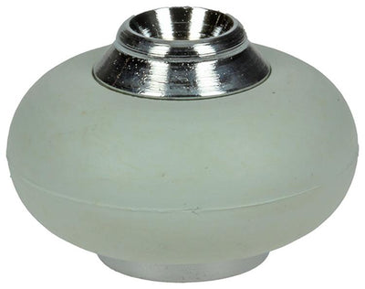 Mack 1047646 - deurstop met rubber verchroomd ø 30 mm 1 st pc | 6 stuks