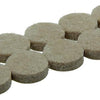 Mack 1047689 - super-vilt zelfklevend beige ø 19 mm 20 st pcs | 12 stuks