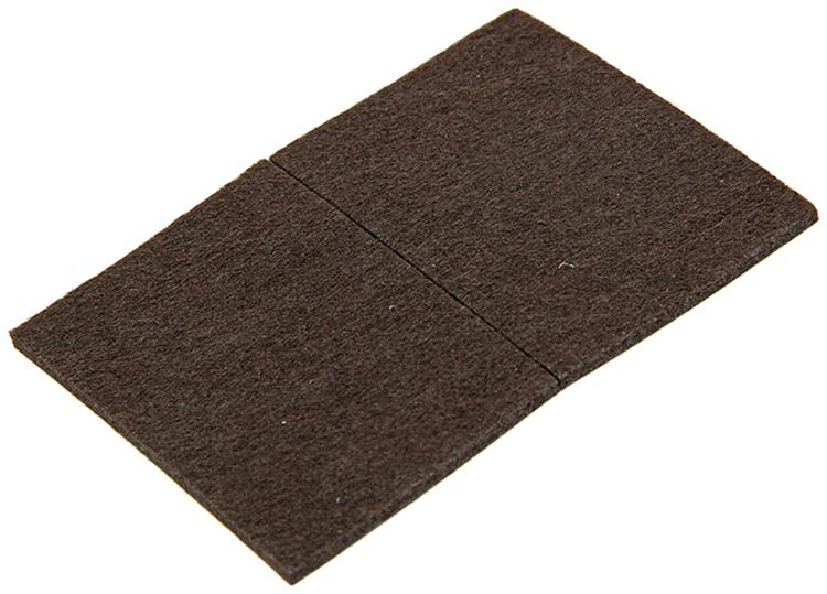 Mack 1047693 - viltpastille zelfklevend bruin 70 x 95 mm 1 st pc | 12 stuks