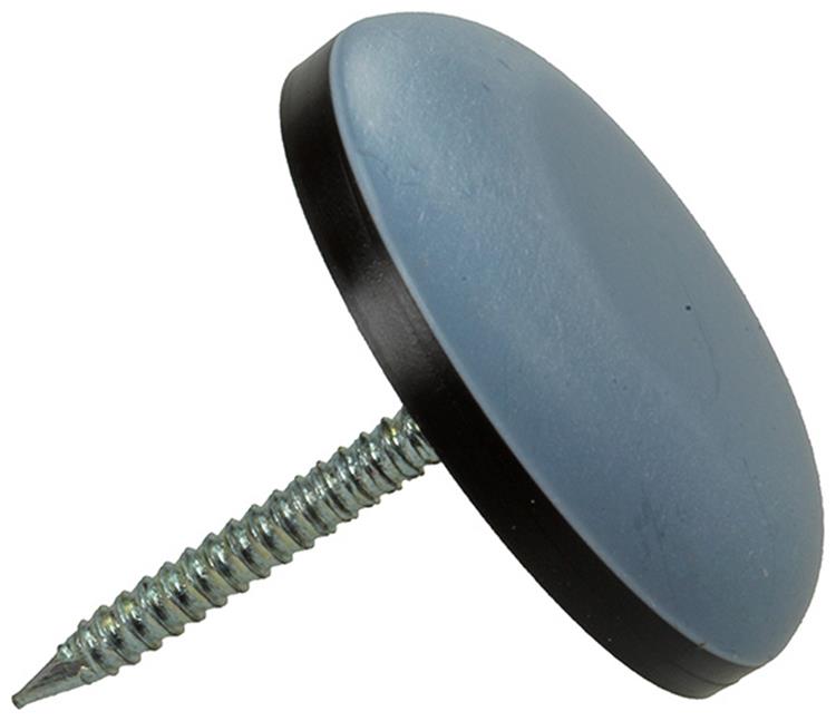 Mack 1047696 - super-glijder met nagel grijs ø 22 mm 4 st pcs | 6 stuks
