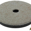 Mack 1048774 - versterkte vilt + schroef bruin ø 70 mm 4 st pcs | 6 stuks