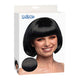Boland pruik cabaret zwart