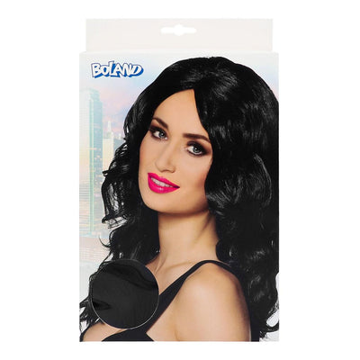 Boland pruik celebrity zwart