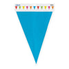 Boland gekleurde vlaggenlijn, 10mtr. feest versiering