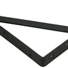 1059324 - plankdrager versterkt zwart 200x300 | 10 stuks