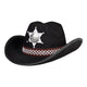 Boland kinderhoed sheriff zwart