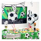 Boland vlaggenlijn voetbal puntvlaggen, 6mtr. - afbeelding 3