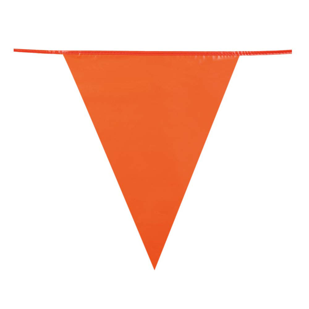 Boland oranje vlaggenlijn, 10mtr.