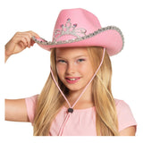 Boland kinderhoed glimmer roze - afbeelding 2