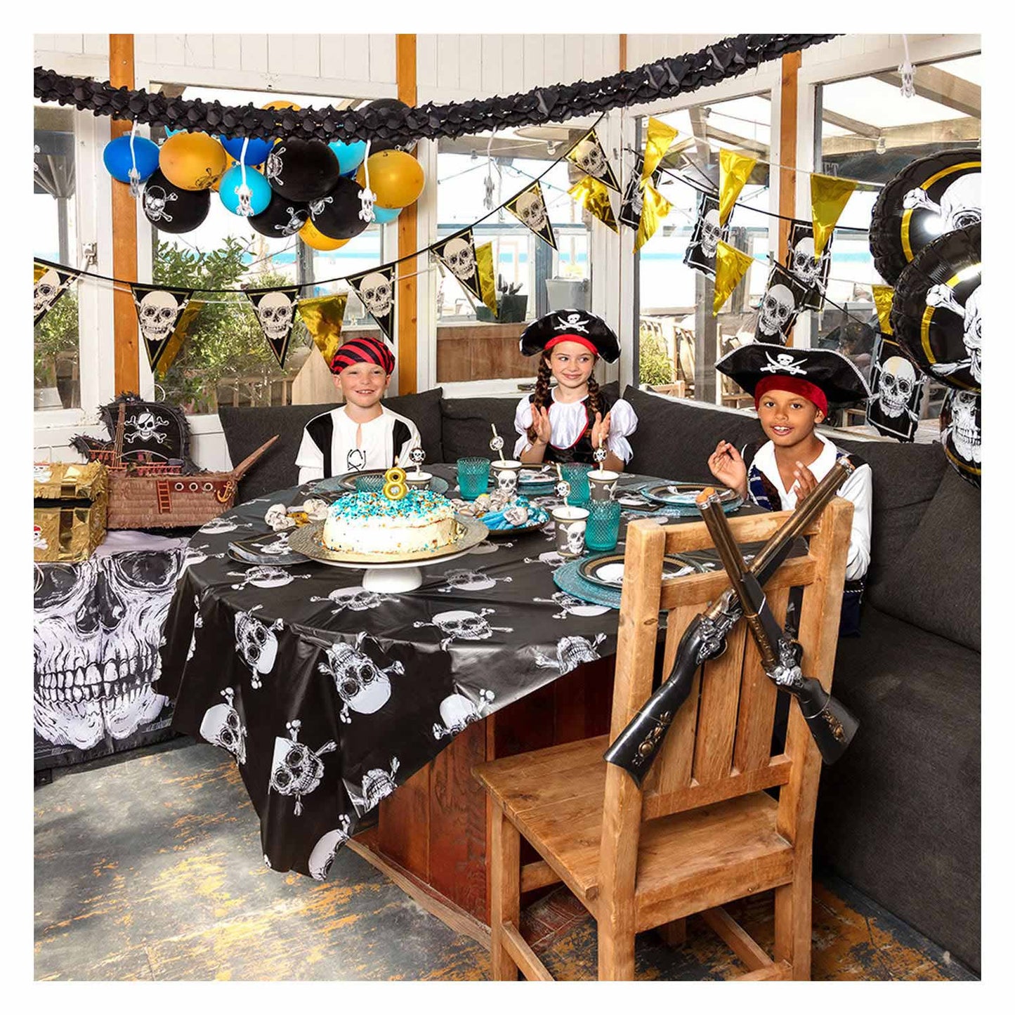Boland trekpinata piraten schatkist