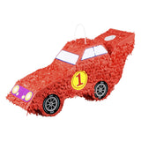 Boland pinata raceauto rood - afbeelding 1