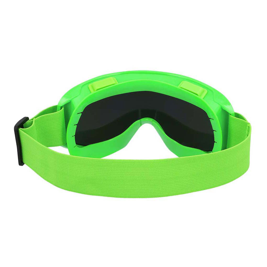 Boland party skibril neon groen