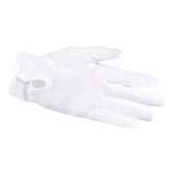Boland handschoenen met drukknop wit xl - afbeelding 2