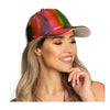 Boland pet holo regenboog verstelbaar