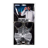 Boland accessoireset zilver - afbeelding 2