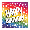 Boland papieren servetten happy birthday, 20st.