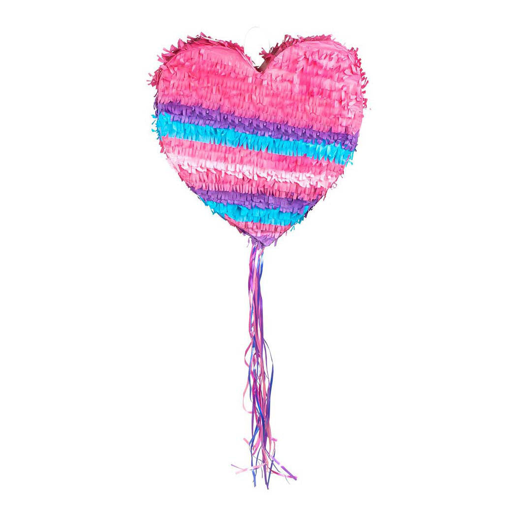 Boland trekpinata hart roze l