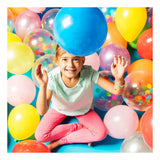 Boland confettiballonnen, 5st. - afbeelding 2