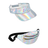 Boland accessoiresset holo festival zilver - afbeelding 1