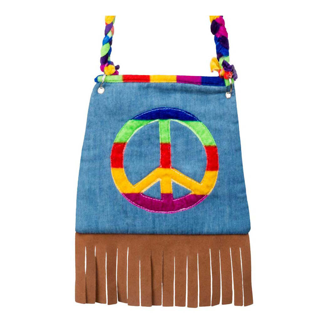 Boland schoudertas peace, 19x19cm