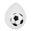 Boland latex ballonnen voetbal 25cm, 6st.