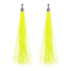 Boland oorbellen festival neon geel, 20cm