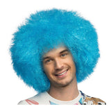 Boland pruik sugar neon blauw - afbeelding 3