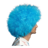 Boland pruik sugar neon blauw - afbeelding 4