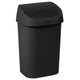 Curver mistral swing afvalbak 25l zwart 32,5x25,3x51,7cm