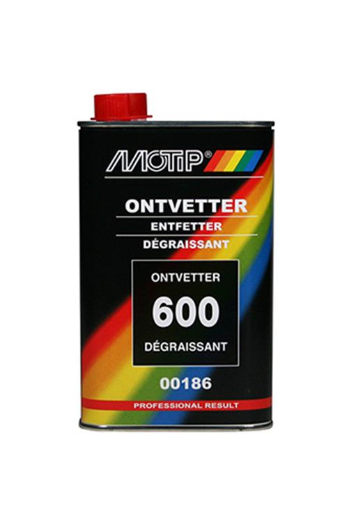 motip ontvetter 500ml. Verwijdert siliconen, teer en wax. Laat geen residu achter. Niet-corrosief