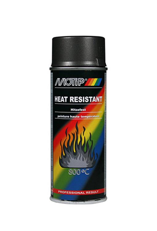 Motip spuitbus 400ml hittebestendig anthraciet