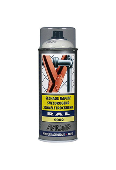Motip 1051646 - ind. ral 9002 grijswit spuitbus 400 ml | 1 stuks