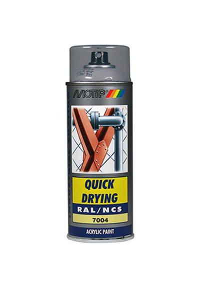 Motip 1051620 - ind. ral 7004 signaal grijs spuitbus 400 ml | 1 stuks