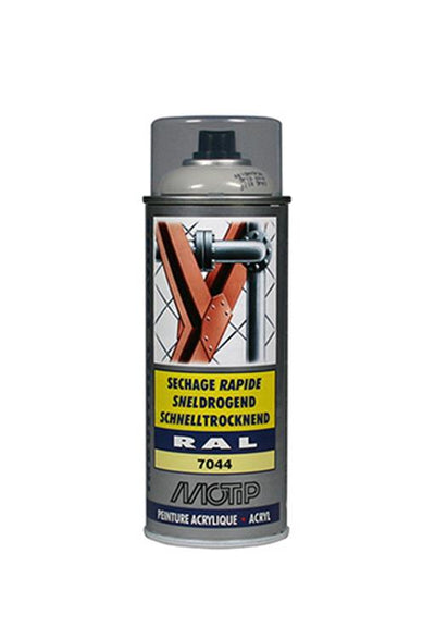 Motip 1051633 - ind. ral 7044 zijde grijs spuitbus 400 ml | 1 stuks