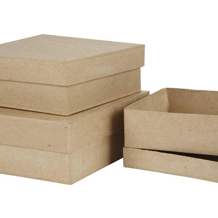 Http: www.cchobby.nl vierkante-dozen-h-5-6-7-5-cm-afm-16-18-20-cm-3-stuk-1-set